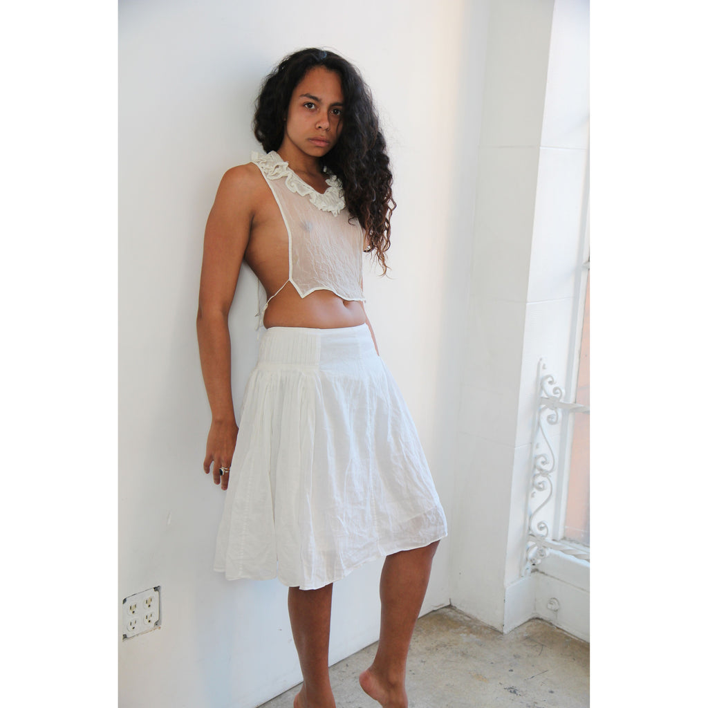 victorian ruffle top